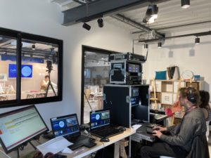 Régie vidéo Live de captation pour rediffusion en streaming sur réseau Workplace d'entreprise